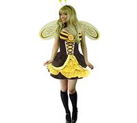 Yummy Bee - Queen Bee Costume for Women - Plus Size Fancy Dress (Womens: 14-16)
