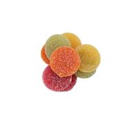 Yummy Gummy Fizzy Coins | 800g Bulk Tub | Chewy Fruit Flavoured Sweets | Halal & Fun Coin Shaped Candy