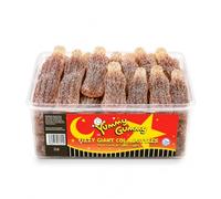 Yummy Gummy Fizzy Giant Cola Bottles, Cola Flavour Gummy Candy, Sugar Coated, Halal, 1000g Sharing Tub
