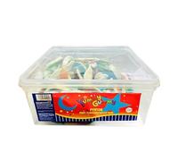 Yummy Gummy Python Snakes | 900g Tub | Wild Fruit-Flavoured Jellies