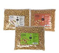 Yummy Peanut 1.5L / 1Kg Bag- Available in Multiple Flavours - Gluten & Free, Vegan, Low Carb, High Protein - Handmade in Britain with Family Recipe (Worcestershire Sauce)
