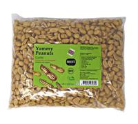 Yummy Peanut 1.5L / 1Kg Bag- Available in Multiple Flavours - Gluten & Free, Vegan, Low Carb, High Protein - Handmade in Britain with Family Recipe (Garlic)