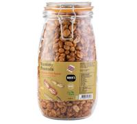 Yummy Peanut 1.5L / 1Kg Glass Jar - Available in 12 Flavours - Gluten Free, Vegan, Low Carb, High Protein, Cholesterol Free - Handmade in Britain with Family Recipe (Chinese 5 Spice)
