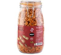 Yummy Peanut 1.5L / 1Kg Glass Jar - Available in Multiple Flavours - Gluten & Free, Vegan, Low Carb, High Protein - Handmade in Britain with Family Recipe (Chorizo)