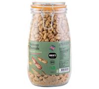 Yummy Peanut 1.5L / 1Kg Glass Jar - Available in Multiple Flavours - Gluten & Free, Vegan, Low Carb, High Protein - Handmade in Britain with Family Recipe (Sage & Onion)