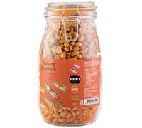 Yummy Peanut 1.5L / 1Kg Glass Jar - Available in Multiple Flavours - Gluten & Free, Vegan, Low Carb, High Protein - Handmade in Britain with Family Recipe (Sweet Chilli)