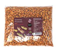 Yummy Peanut 1.5L / 1Kg Refill Bag - Available in 12 Flavours - Gluten Free, Vegan, Low Carb, High Protein, Cholesterol Free - Handmade in Britain with Family Recipe (BBQ)