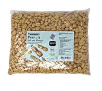 Yummy Peanut 1.5L / 1Kg Refill Bag - Available in 12 Flavours - Gluten Free, Vegan, Low Carb, High Protein, Cholesterol Free - Handmade in Britain with Family Recipe (Salt & Vinegar)