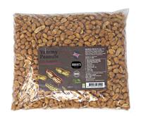 Yummy Peanut 1.5L / 1Kg Refill Bag - Available in 12 Flavours - Gluten Free, Vegan, Low Carb, High Protein, Cholesterol Free - Handmade in Britain with Family Recipe (Dry Roasted)