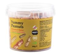 Yummy Peanut 200g Pots - Available in 13 Flavours - Gluten Free, Vegan, Low Carb, High Protein, Cholesterol Free - Handmade in Britain with Family Recipe (Chinese 5 Spice)