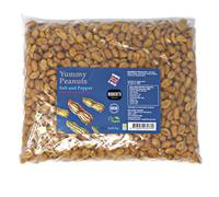 Yummy Peanut 3L / 2Kg Bag - Available in Multiple Flavours - Gluten & Free, Vegan, Low Carb, High Protein - Handmade in Britain with Family Recipe (Salt & Pepper)