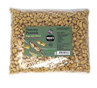Yummy Peanut 3L / 2Kg Bag - Available in Multiple Flavours - Gluten & Free, Vegan, Low Carb, High Protein - Handmade in Britain with Family Recipe (Sage & Onion)