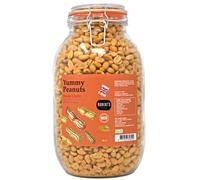 Yummy Peanut 3L / 2Kg Glass Jar - Available in Multiple Flavours - Gluten & Free, Vegan, Low Carb, High Protein - Handmade in Britain with Family Recipe (Sweet Chilli)
