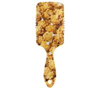 Yummy Popcorn antistatic hair brushes for women thin Designed head massager for straight hair with Ergonomic handle cepillo para cabello
