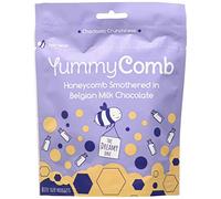 Yummycomb | Belgian Milk Chocolate Honeycomb Pouch, 100g | Pack of 6