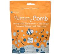 Yummycomb | Salted Caramel Belgian Milk Chocolate Honeycomb Pouch, 100g | Pack of 6