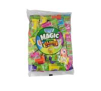 Yummys Magic Sour Chews | 1kg Bulk Bag | Individually Wrapped Soft Candy