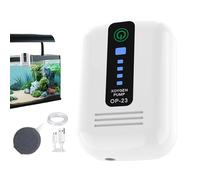Yumneo Air Pump for Aquarium, Quiet Oxygen Aerator, USB Small Powerful Silent Air Pump for Hydroponic Pond Outdoor Aquarium Fish Tank