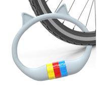 Yumneo Bike Lock Combination | Cat Ear Shape Cycling Lock,Cat Ear Design Silicone Padlock for Gate RV Grill Parking Fence Travel Outdoor Patio Commuting Urban Cycling