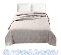 Yumneo Cold Blanket,Breathable Quilt - Double-sided Ice Cooling Breathable Cozy Soft Blanket for Couch Bed Adults Night Sweats Hot Sleepers