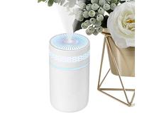 Yumneo Desktop Humidifier - Lighted Portable Humidifier for Desk | Double-Speed Machine, Plug-in 250ml Misting Tool for Study Room, Yoga, Travel, Living Room, Hotel