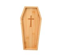 Yumneo Halloween Charcuterie Board | Wood Pumpkin Coffin Snack Platter,Decorative Charcuterie Boards for Picnic Party Buffet Wedding Restaurant Outdoor Holiday Halloween Camping Pool