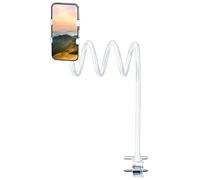 Yumneo Phone Holder for Bed Laying Down,Adjustable Overhead Stand | Clip On Phone Holder,for Overhead Tablet Video Recording Filming Wall Couch Headboard Recliner Chair Dorm Car Bike Lazy Laying