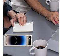Yumneo Timer Lock Box,Smart Cellphone Locker Case - Self-Control Habit Booster Box for Travel Bedroom Home Classroom College Dorm Teens Students Adults Work Kids Kitchen