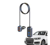 Yumneo USB Car Charger,Safe Universal Adapter with Cord | USB Adapter Plug Charger Block | for Tablet Laptop RV Truck Sedan Automotive Travel Home Apartment Business Trip Hotel