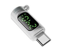 Yumneo USB Tester - Extension Adapter with Digital Display - High-Speed Data Transfer 240W 40Gbps USB Adapter for Laptop, Phone, Computer, Tablet