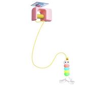 Yumneo Wand Cat Toy - Self Adhesive Ceiling Cat Teaser | Fun Training Accessories Pet Entertainment Supplies Chasing Exercise for Balcony Backyard Living Room Home Outdoor Birthday
