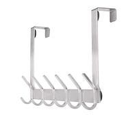 YUMORE Over Door Hooks Hanger,Over The Door Hanger 12 Hooks SUS