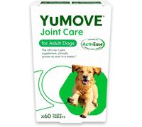 YuMOVE Adult Dog | Joint Supplement for Adult Dogs, with Glucosamine, Chondroitin, Green Lipped Mussel | Aged 6 to 8 | 60 Tablets
