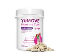 YuMOVE Digestive Care, Dog Pre and Probiotics Supplement for Gut Health and Digestive Support, All Ages and Breeds with Sensitive Digestion, 300 Table