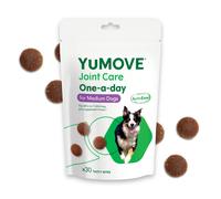 YuMOVE Joint Supplement for Dogs, ONE-A-DAY for Joint Care, Essential Dog Hip and Joint Aid for Stiff Medium Dogs with Glucosamine, Chondroitin, Green
