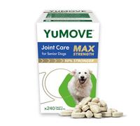 YuMOVE Max Strength Joint Supplement for Senior Dogs, Hip & Joint Aid with Glucosamine, Chondroitin & Green Lipped Mussel, Aged 8+, 240 Tablets