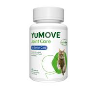 YuMOVE Senior Cat Joint Supplement for Joint Care & Joint Aid, for Older, Stiff Cats with Glucosamine, Chondroitin & Green Lipped Mussel, 60 Capsules
