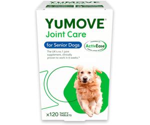 YuMOVE Senior Dog | High Strength Joint Supplement for Older, 120 Tablets