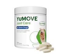 YuMOVE Senior Dog Joint Supplement, Essential Hip & Joint Support for Older Dogs with Glucosamine, Chondroitin, Green Lipped Mussel, Aged 8+, 120 Tablets, Packaging May Vary