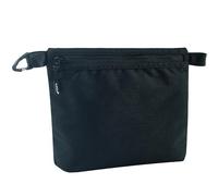 YUMQUA Small Pouch for Travel Essentials, Makeup Pouch Bag with Carabiner Clip on Backpack Dopp Kit Storage Pouch Organization for Toiletries, Cosmetics, Tech, Tools, Water Resistant 500D Nylon,