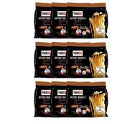 Yumsu Instant Beef Flavour Ramen Noodles Savoury Asian Noodle Soup, Halal Certified, Quick Meal, Dried Instant Noodles (Pack of 45)