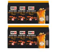 Yumsu Special Chicken Flavour Ramen Noodles - 5 x 70g Assorted Pack - Savoury Instant Noodles, Halal Certified, Quick Meal Option, Asian Style Soup Base (Pack of 30)