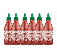 Yumsu Sriracha Hot Chilli Sauce 490g Authentic Thai-Style Garlic Chilli Sauce, Spicy & Bold, Perfect for Dipping, Stir-Fries, and Marinades Assorted Packs (Pack of 6)