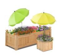 YumSur Upgraded Plant Umbrellas for Outdoor Plants,Adjustable Plant Shade Umbrella,Small Patio Umbrella Cloth,Plant Shade Cover for Plants, Potted Plant,Garden Beds