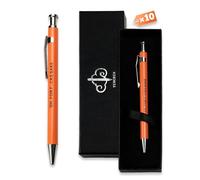 YUN CHUN 10PCS Funny Pens for Adults, Pens with Offensive Sayings, Office Gag Gift for Coworkers, Executive Ballpoint Pens for Work, Ideal Pen Gift Set for Friends, Medium Nib 1.0mm and Black Ink