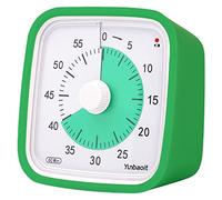 Yunbaoit Visual Timer with Protective Case, 60 Minute Silent Countdown Timer for Kids and Adults Clock Time Management Tool(Green)