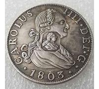 YunBest 1803 United Kingdom Old Coin -UK England Old Coin - Lucky Commemorative Coin Gift -Old Uncirculated Commemorative Coin-Discover History of US Coins BestShop