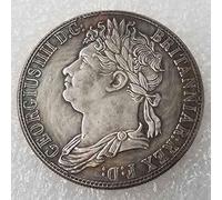YunBest 1830 United Kingdom Old Coin -Great British Coins- Scottish Shield Silver Plated Old Coins -Lucky Commemorative Coin-Discover History of US Coins BestShop