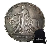 YunBest 1839 United Kingdom Old Coins -Great British Old Coin-Old UK Coin- Queen Victoria Coin -Commemorative Coins-Discover History of Coins BestShop