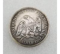 YunBest 1850 Antique Liberty Half-Dollars Coin - American Commemorative Coin - US Old Coins- Original Pre Morgan Uncirculated condition BestShop